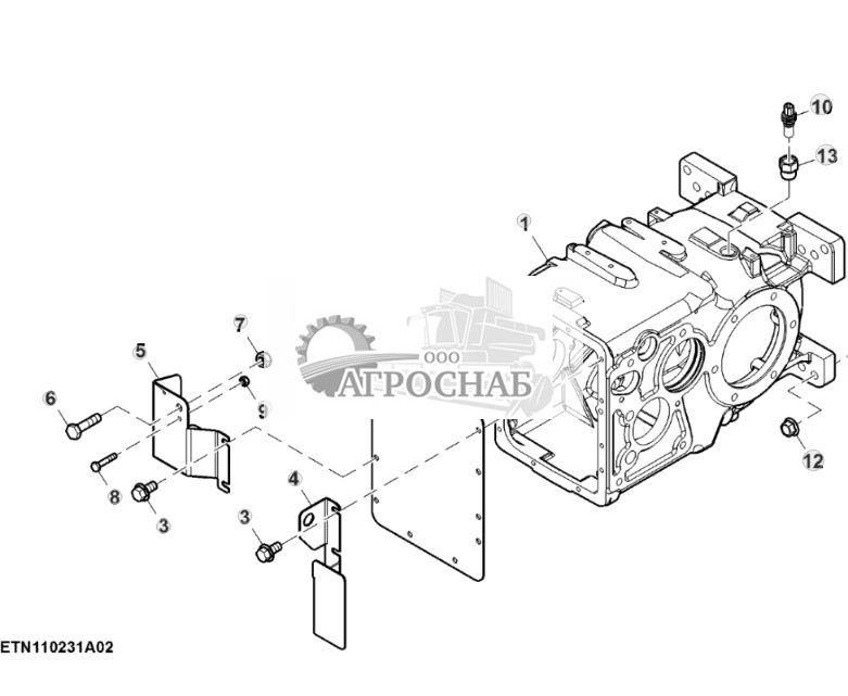 Корпус трансмиссии и щитки, 30 kmh - ST829915 224.jpg